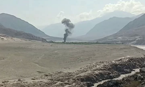 Crew of 5 dead as army helicopter crashes in GB&rsquo;s Chilas due to &lsquo;technical fault&rsquo;: ISPR