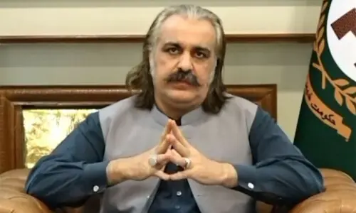 Gandapur says can&rsquo;t travel to Afghanistan for peace talks due to blocked passport