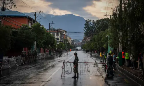 Nepal sets March elections after naming interim prime minister Nepal sets March elections after naming interim prime minister