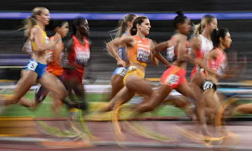 Crouser, Chebet clinch golds as Tokyo’s athletics party kicks off
