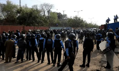 Over 2,000 capital forces ready to quell AJK police strike