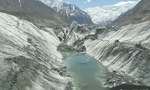 Civil society alarmed at rapid melting of Chitral glaciers Civil society alarmed at rapid melting of Chitral glaciers