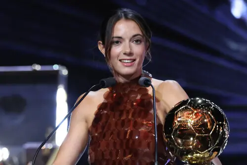 Spain’s Aitana Bonmati wins Women’s Ballon d’Or