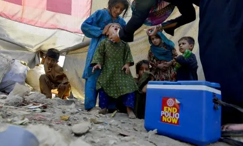 Number of polio vaccine refusal cases drops in KP