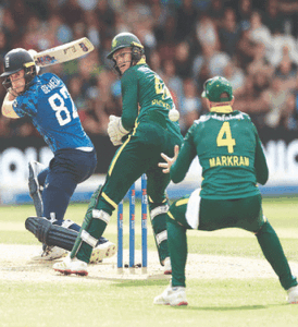 Maharaj, Markram punish England in seven-wicket SA win Maharaj, Markram punish England in seven-wicket SA win