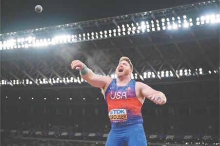 Crouser, Chebet clinch golds as Tokyo kicks off athletics party