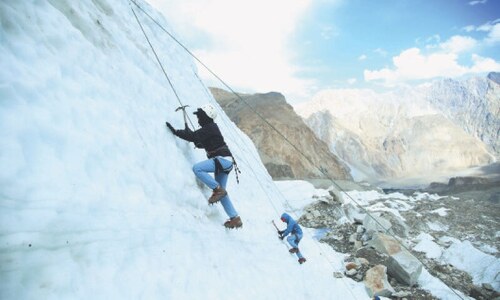 Young women on mission to study impact of climate change on glaciers, mountain ecosystem Young women on mission to study impact of climate change on glaciers, mountain ecosystem