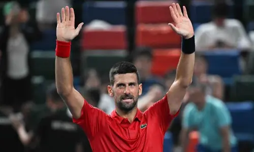 ‘Suffering’ Djokovic battles past Cilic in Shanghai opener ‘Suffering’ Djokovic battles past Cilic in Shanghai opener