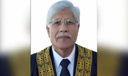 IHC disposes of contempt case against former GB chief judge Rana Shamim IHC disposes of contempt case against former GB chief judge Rana Shamim