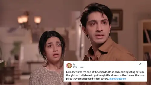 The latest episode of Jama Taqseem is breaking fans’ hearts for its gut-wrenching portrayal of abuse