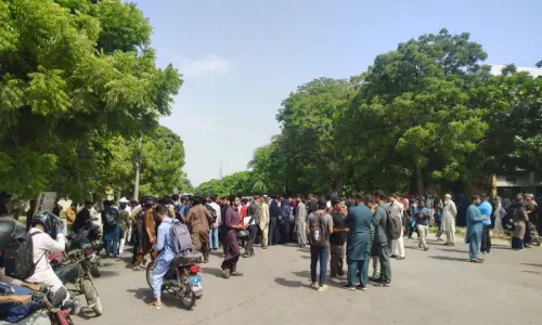 Karachi University student dies after being run over by campus bus
