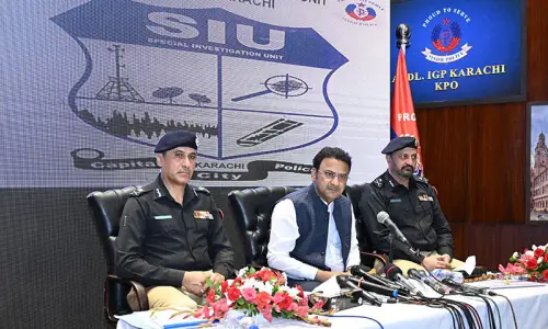Karachi police developing web portal for businessmen to lodge extortion complaints