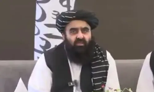 Afghan FM Muttaqi clarifies absence of women journalists from his press conference in India Afghan FM Muttaqi clarifies absence of women journalists from his press conference in India