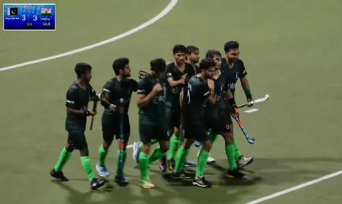 Sufyan leads Pakistan to tense draw with India in Sultan of Johar Hockey Cup