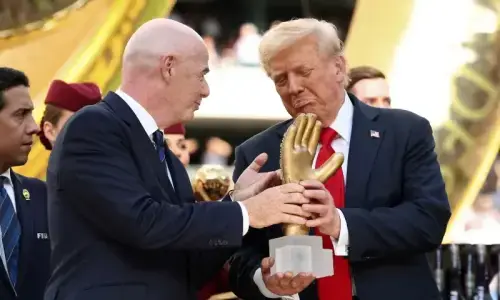 Trump says FIFA chief would back moving World Cup games for security reasons