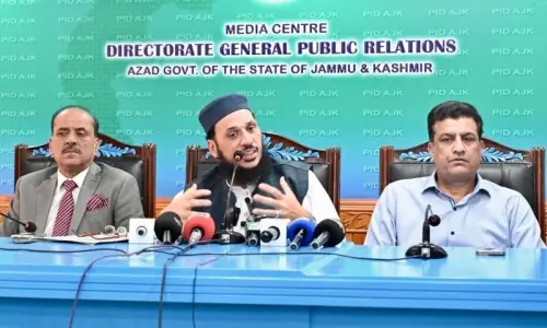 AJK information minister Pir Mazhar Saeed resigns from cabinet AJK information minister Pir Mazhar Saeed resigns from cabinet