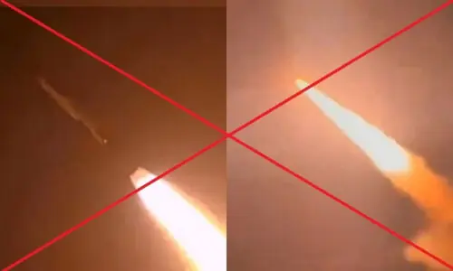 Fact check: Viral visuals do not show Afghanistan missile test amid Pakistan tensions Fact check: Viral visuals do not show Afghanistan missile test amid Pakistan tensions