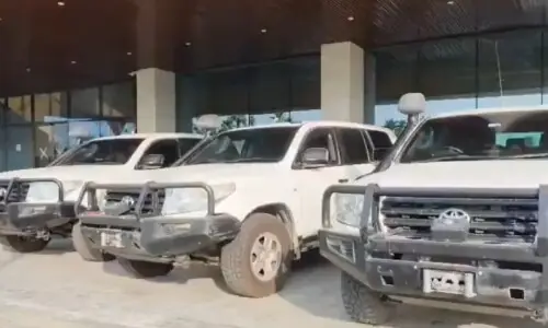 After Balochistan, Sindh also requests transfer of armoured vehicles refused by KP After Balochistan, Sindh also requests transfer of armoured vehicles refused by KP