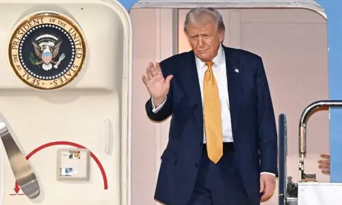 Trump dismisses 2028 VP run as &lsquo;too cute,&rsquo; leaves door open to third term