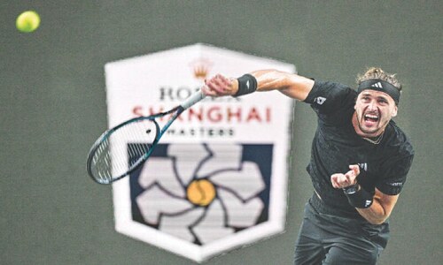 Zverev dumped out of Shanghai Masters by Rinderknech