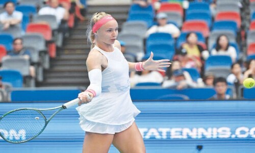 Sabalenka battles to keep Wuhan record alive, Pegula survives marathon