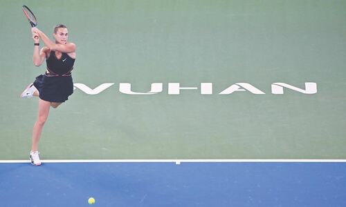 Sabalenka, with help from Djokovic, and Swiatek reach Wuhan quarters