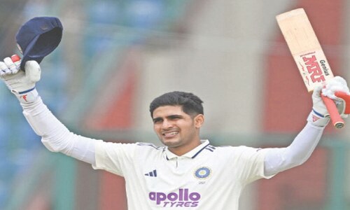 Gill, Jadeja put India in charge against West Indies Gill, Jadeja put India in charge against West Indies