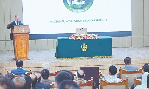 PM laments resurgence of terrorism in Balochistan PM laments resurgence of terrorism in Balochistan