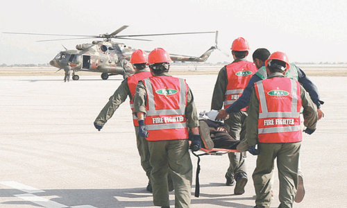 Full-scale emergency exercise tests Islamabad Airport’s readiness Full-scale emergency exercise tests Islamabad Airport’s readiness