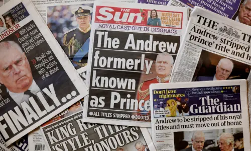 Andrew to lose his last military rank: minister