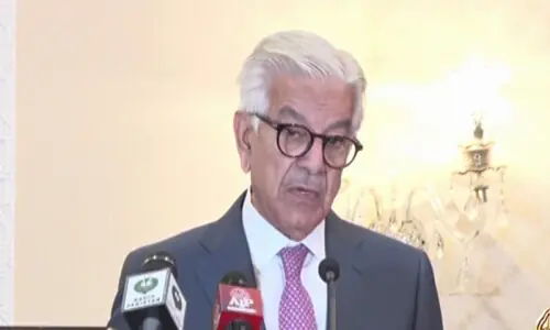 Pakistan has re-established itself as respected voice in regional, int’l forums: Khawaja Asif Pakistan has re-established itself as respected voice in regional, int’l forums: Khawaja Asif