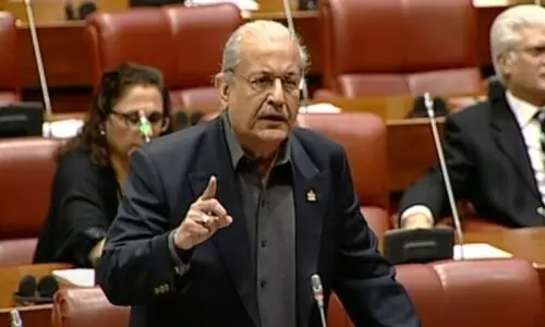 Raza Rabbani says proposed constitutional tweaks would be akin to rolling back 18th Amendment Raza Rabbani says proposed constitutional tweaks would be akin to rolling back 18th Amendment
