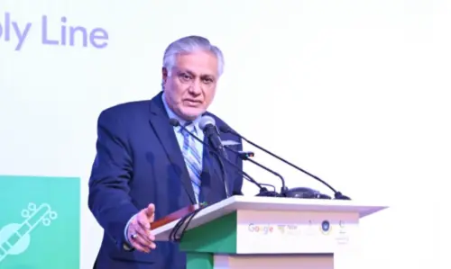 Dar hails ‘historic milestone’ as Pakistan’s first Google Chromebook assembly line launched Dar hails ‘historic milestone’ as Pakistan’s first Google Chromebook assembly line launched