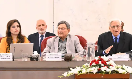 27th Constitutional Amendment bill approved by standing committees after some changes: Farooq Naek 27th Constitutional Amendment bill approved by standing committees after some changes: Farooq Naek