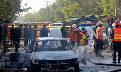 ‘No longer a war on borders’: Condemnations pour in following suicide attack in federal capital ‘No longer a war on borders’: Condemnations pour in following suicide attack in federal capital