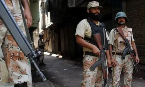 &lsquo;Wanted TTP militant&rsquo; held in Shershah raid