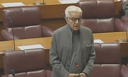 Khawaja Asif assails SC judges for stepping down, says ‘conscience awakened only after monopoly curtailed’ Khawaja Asif assails SC judges for stepping down, says ‘conscience awakened only after monopoly curtailed’