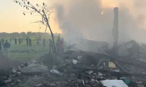 At least 2 dead, 4 injured after powerful explosion in Hyderabad fireworks factory: official
