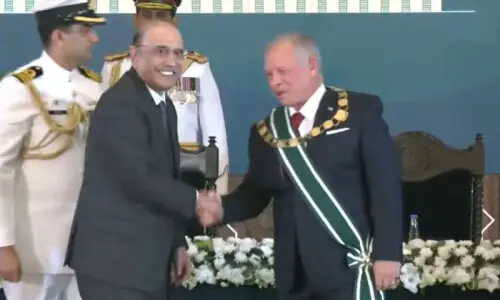Govt confers Nishan-i-Pakistan upon King Abdullah II of Jordan