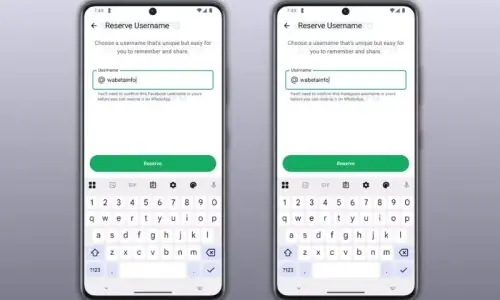 واٹس ایپ میں یکساں یوزرنیم کا فیچر جلد متعارف کرایا جائے گا