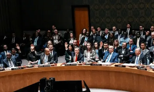 UN Security Council adopts US resolution on Trump’s Gaza plan UN Security Council adopts US resolution on Trump’s Gaza plan