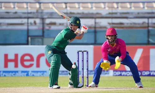 Maaz Sadaqat shines again as Pakistan Shaheens rout UAE in Rising Stars Asia Cup