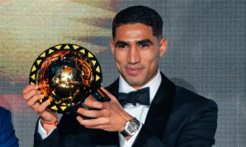 PSG defender Hakimi voted African Footballer of the Year PSG defender Hakimi voted African Footballer of the Year