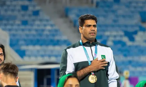 Arshad Nadeem hails mentors after Islamic Solidarity Games triumph