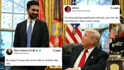 Donald Trump is smitten after officially meeting Zohran Mamdani and X is floored