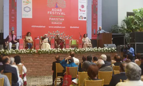 In pictures: Artists, writers and poets come together at the Adab Festival in Karachi