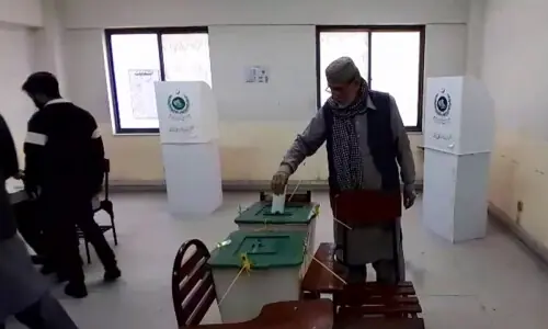 Counting underway after polling ends for by-elections on 6 NA, 7 Punjab seats