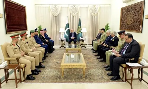 Saudi armed forces chief conveys kingdom&rsquo;s desire to elevate defence partnership with Pakistan