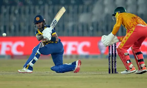 Nissanka masterclass keeps Sri Lanka&rsquo;s tri-series hopes alive after drubbing of Zimbabwe