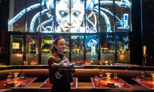 ‘Dinosaur tartare’ and holograms: Dubai AI chef sparks awe and ire